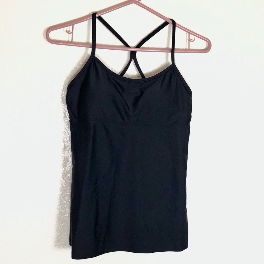 Fabletics black workout tank top sz. XS